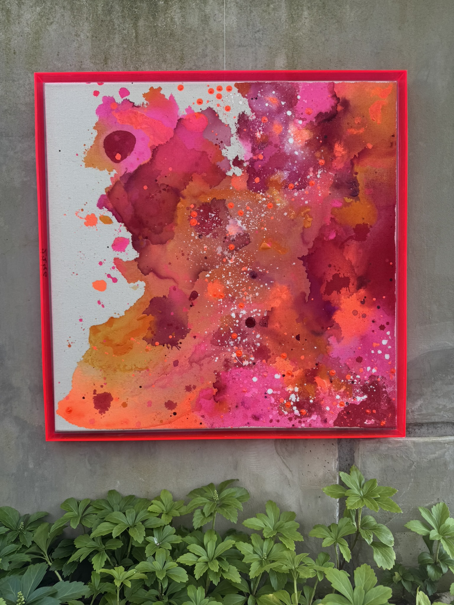 Akkorde - Präsenz, 2026, Acryl auf roher Baumwollleinwand, Ansicht 27